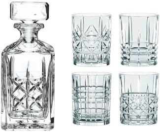 Nachtmann Vorteilsset 4 x 5 Glas/Stck Whiskyset 7473/5tlg Highland 98196