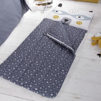 Schlafsack für Kinder mit Reißverschluss, 142 x 62 cm, mit Muster