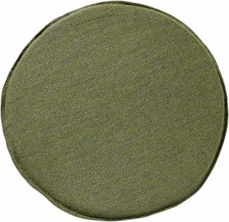 Sitzkissen rund 40cm Ø - Serie Horizon grün 2202