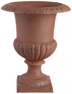 5 Stück Esschert Design Blumentopf, Übertopf Französische Vase, Amphore auf Sockel, Größe XS, ca. 11 cm x 11 cm x 16 cm