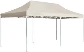 vidaXL Profi-Partyzelt Faltbar Aluminium 6x3 m Creme 45501