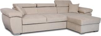 Conny Ecksofa Links/Rechts, Enjoy - Beige-Braun