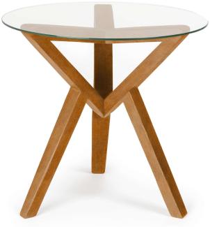 Retrostar Side Table Buchenholz /Gestell Buchenholz, Eichen Beizung