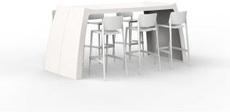 One To Sit 7-teilige Bar-Sitzgruppe Original Sera Polyester weiß 210 cm