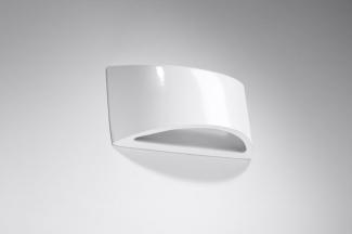 Sollux Vixen Wandlampe weiß G9 dimmbar 31,5x9,5x14,5cm