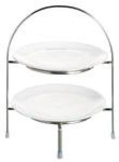 ASA Etagere 2-stufig für Dessertteller ATABLE d. 21 cm, h. 28 cm 99200950 ! Vorteilsset beinhaltet 2 x den genannten Artikel und Geschenk + Spende