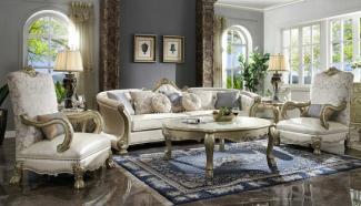Klassischer Tisch Couchtisch Beistelltisch Sofa Design Wohnzimmer Barock
