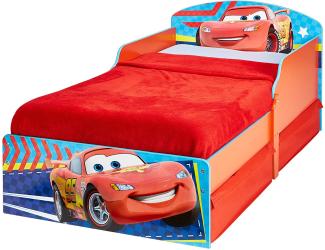 Worlds Apart Disney Cars - Kinderbett mit Stauraum 70x140