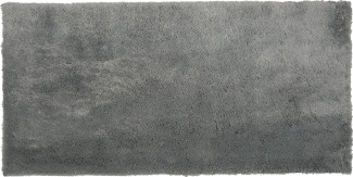Teppich hellgrau 80 x 150 cm Shaggy EVREN