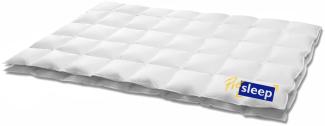 Hanskruchen Pro Sleep Komfort Kassettendecke, Extra Leicht, Sommer, 80% Daune / 20% Federchen, 155 x 220 cm