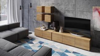 Designer Wohnwand Puccini Holz/Holz