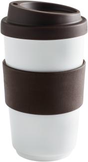 KAHLA fillit To Go Becher 0,40 l Banderole chocolate brown