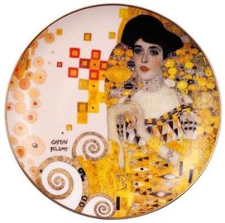 Goebel Wandteller Gustav Klimt - Adele Bloch-Bauer, Dekoteller, Artis Orbis, Fine Bone China, Bunt, 21 cm, 67071021