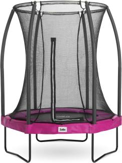 Salta 'Comfort Edition' Trampolin inkl. Sicherheitsnetz, pink, 153 cm