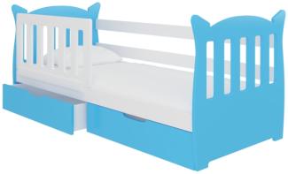 Kinderbett PENA, 160x75, blau