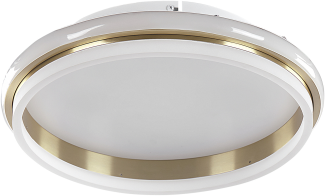 Deckenleuchte LED weiß gold ⌀ 42 cm TAPING