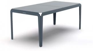 Bended Table / Outdoor Esstisch 180x90 grau/blau