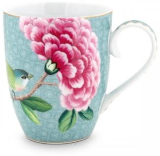 Pip Studio Henkelbecher Blushing Birds Blau (Groß) 51.002.192