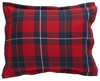 Gant Home Kopfkissenbezug Flannel Check Ruby Red (80x80cm) 851027401-630
