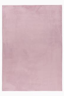 Hochflor Teppich Pia rechteckig - 240x340 cm - Rosa