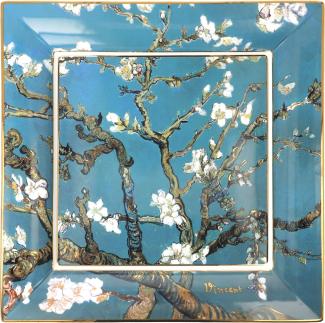 Goebel / Vincent van Gogh - Mandelbaum blau Mandelbaum blau / New Bone China / 30,0cm x 30,0cm