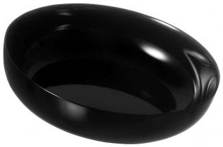 Hartglas-Geschirr Fresh schwarz - Suppenteller Fresh schwarz