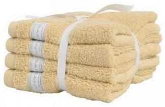 Gant Home Seifentuch Set Gesichtstücher Premium Towel Lemon (30x30cm) (4-teilig) 852007201-732