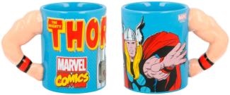 Stor 90067 - Marvel - Thor Arm 3D Keramiktasse, 330 ml