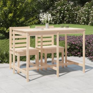 vidaXL Gartentisch 159,5x82,5x110 cm Massivholz Kiefer