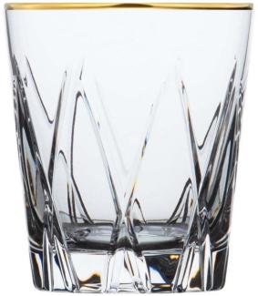 Whiskyglas Kristall London Gold clear (10 cm)