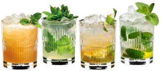 Riedel Mixing Rum Set, Longdrinkgläser, Glas, Trinkglas, Gläser, Kristallglas, 4er Set, 5515/52S5