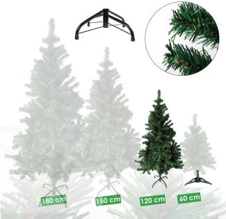 Künstlicher Weihnachtsbaum inkl. Ständer Tannenbaum Christbaum grün 120cm