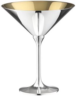 Robbe Berking Dante Cocktailschale, innen vergoldet 90g versilbert