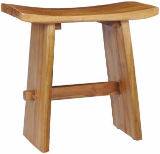 vidaXL Hocker Massivholz Teak [281655]