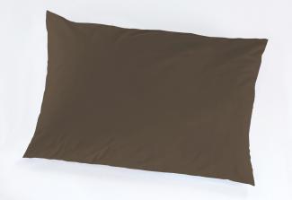 Vario Kissenbezug Jersey dunkelbraun, 40 x 60 cm
