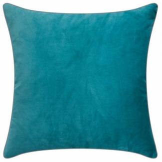 PAD Kissenhülle Samt Elegance Aqua Blau (40x40cm) 10127-I40-4040