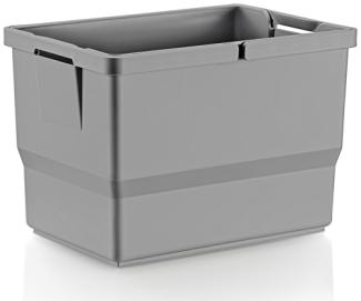 ELCO CASE SELECT - Abfallbehälter 11,7 Liter - in QUARZGRAU aus Polypropylen / Eimer / Behälter