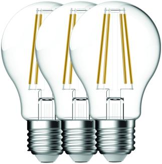 Nordlux Smart Home LED Leuchtmittel E27 A60 3er Set Filament 600lm 2200K-6500K 4,7W 80Ra 360° 6x6x10,4cm App Steuerbar