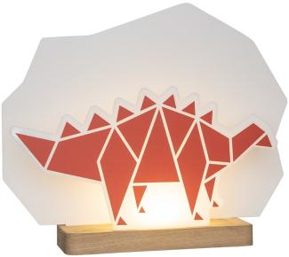 Elobra 139950 LED Tischleuchte Stecksystem Dinopoly rot orange warmweiß