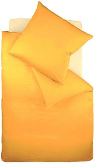 Fleuresse Interlock-Jersey-Kissenbezug uni colours sonne 2349 40/80
