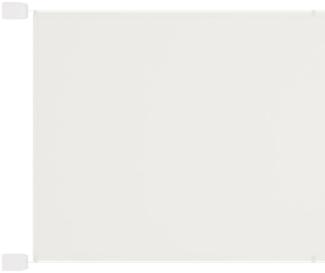 vidaXL Senkrechtmarkise Weiß 60x1200 cm Oxford-Gewebe