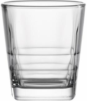 Ritzenhoff & Breker Whiskybecher Bali, 6er Set, Whisky Becher, Trinkglas, Whiskyglas, Glas, Klar, 300 ml, 817980