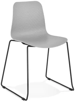 Kokoon Design Stuhl Bee Grau und Schwarz