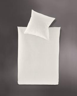 irisette Bettwäsche LUMEN Jersey (BL 135x200 cm) BL 135x200 cm beige Bettbezug Bettzeug