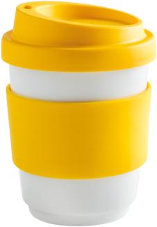 KAHLA fillit To Go Becher 0,27 l Banderole sunny yellow