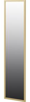 Wandspiegel Spiegel Luxor 35x2x140cm Brushed Gold Finish