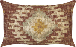 Dekokissen orientalisches Muster Jute mehrfarbig 30 x 50 cm BEEL