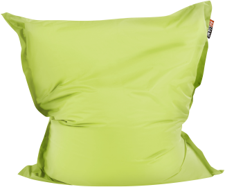 Sitzsack mit Innensack für In- und Outdoor 140 x 180 cm grün FUZZY