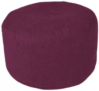 Pouf Poly Noble brombeer Ø47/34 cm