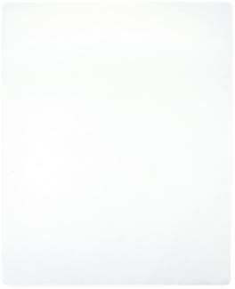 Spannbettlaken Jersey Weiß 160x200 cm Baumwolle